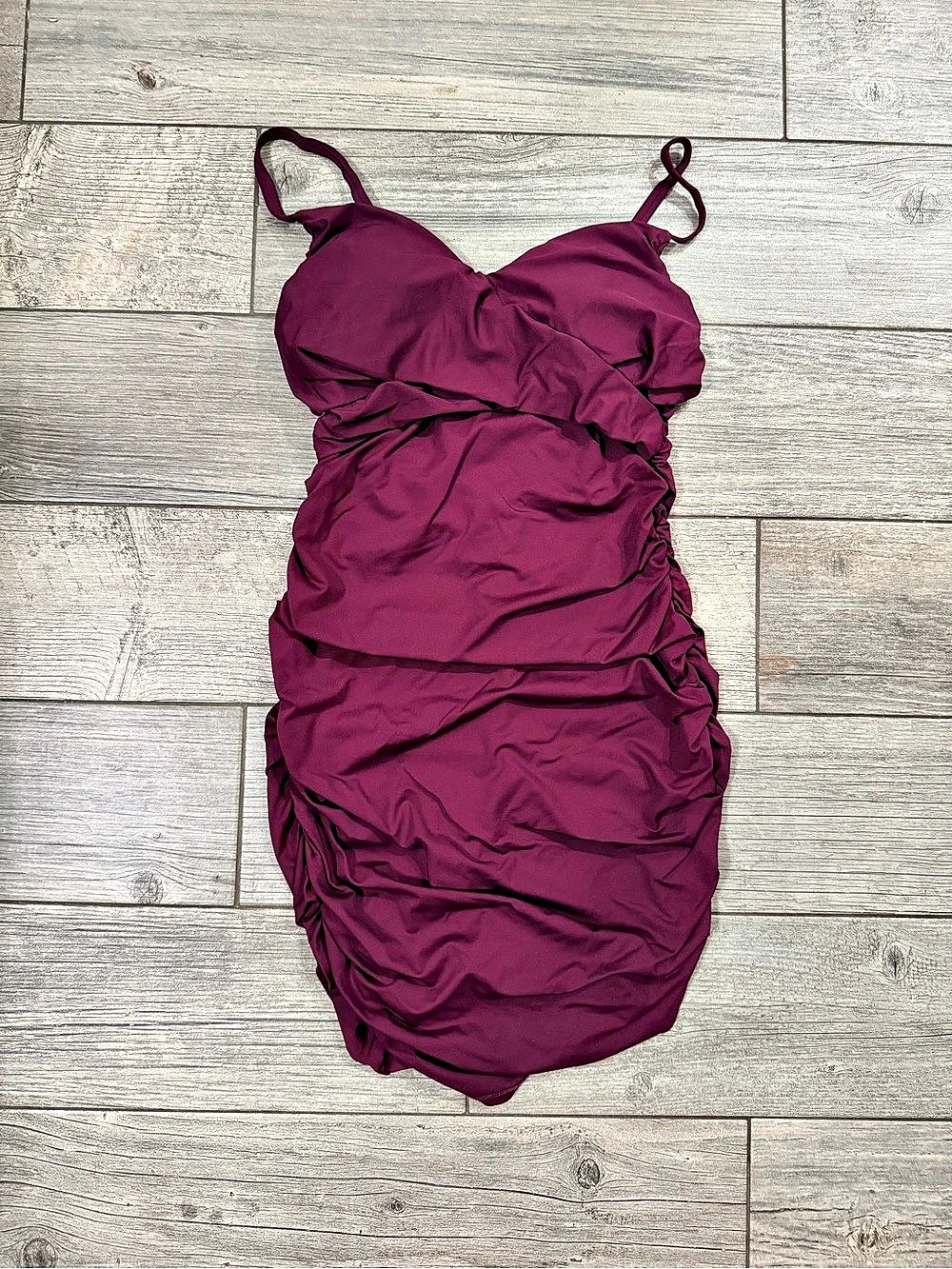 NWOT HALARA Bodycon Ruched Mini Dress